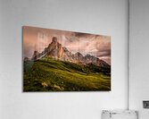 Italian Dolomite Passo Giau Acrylic Print