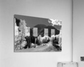 Colorado Back Roads Silhouette Acrylic Print