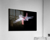 Beaufort Marine Corps Air Station FJ-3 Fury at Christmas Acrylic Print