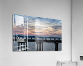 Lake Marion Bridge Sunset Acrylic Print