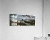 Mont  Saint Michel Overhead Panorama Acrylic Print