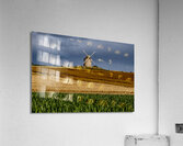 Mont Saint Michel Moulin de Moidrey Windmill  Acrylic Print