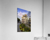 Honfleur Visitor Center Reflections Acrylic Print