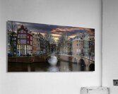 Leidsegracht and Keizersgracht Canals Acrylic Print