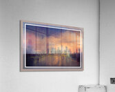 Frankfurt Skyline Coat of Many Colors Acrylic Print