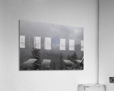 Foggy Yosemite in Winter Acrylic Print