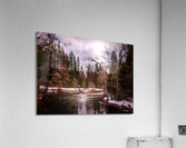 Up the Yosemite Merced River Valley Acrylic Print