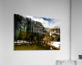 Merced River Bridal Veil Waterfalls  Acrylic Print