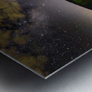 Peaks of Otter Milky Way Lake View Metal print