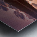 Yellowstone Lake Autumn Reflections Metal print