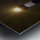 North Carolina Lighthouse Light Rays Vertical Metal print