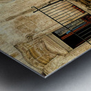 Pulgia Four Ancient Doors in Lecce Metal print