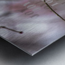 Red Cardinal Bird Joy Love Peace Metal print