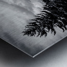 Tennessee Mountains Perfection in Black and white Metal print