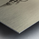 Old Charleston Church  Metal print