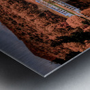 Peaks of Otter Lake Panorama in Autumn Metal print