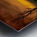 Blue Ridge Parkway Mills Gap Sunset Layers Metal print