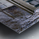 New Orleans Garden District House Green Shutters Metal print