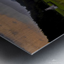 Val di Funes Church at  Sunset Mountain Views Metal print