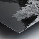 Colorado Back Roads Silhouette Metal print