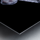 Beaufort Marine Corps Air Station FJ-3 Fury at Christmas Metal print