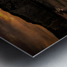 Etretat Cliff Sunset Metal print