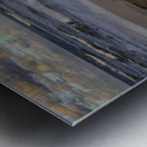 Palm Coast Footprints in the Sand Metal print