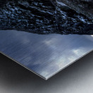 Winter Lofoten Reine Fjord Metal print