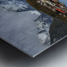 Lofoten Islands Vista in Reine Metal print