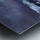 Lofoten Winter Hamnoya  Harbor Metal print