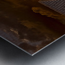 Sesto Sexten Sunset Sunbeams Metal print