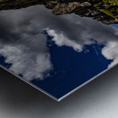 Val Gardena Mountain Sign Metal print