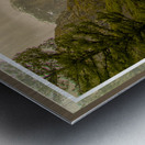 Bordered Yosemite Tunnel View Metal print