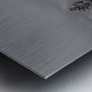 Foggy Yosemite in Winter Metal print