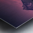 Forno di Zoldo Panorama at Sunset Metal print