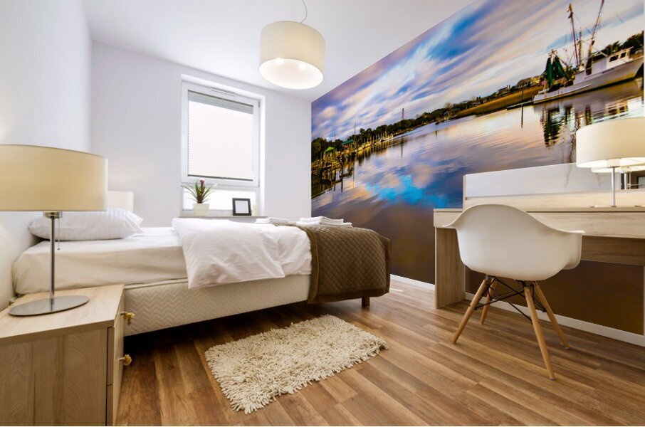 McClellanville Sunset Horizon Mural print
