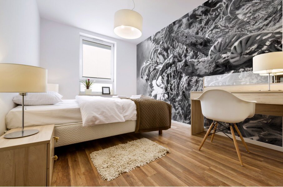 Resurrection Tree Fern Mural print