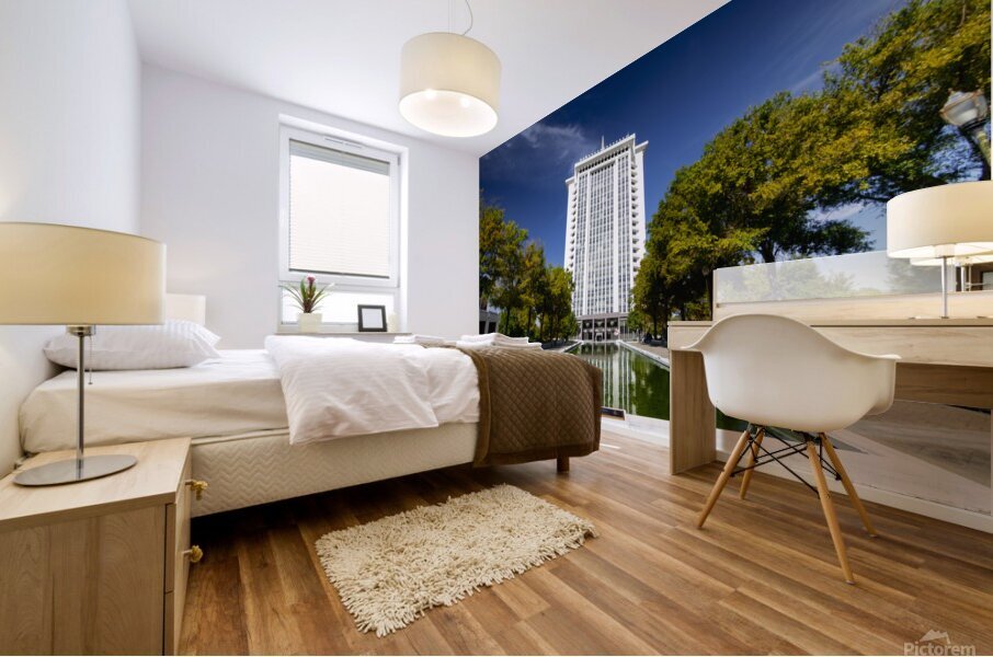 RSA Building Montgomery Alabama  in Color Mural print