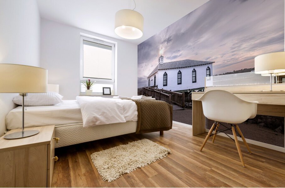 Pawleys Island Chapel Mural print