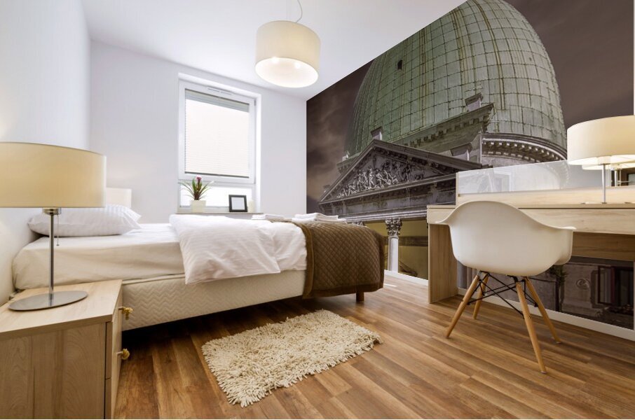 Venice San Simeone Piccolo Church Mural print