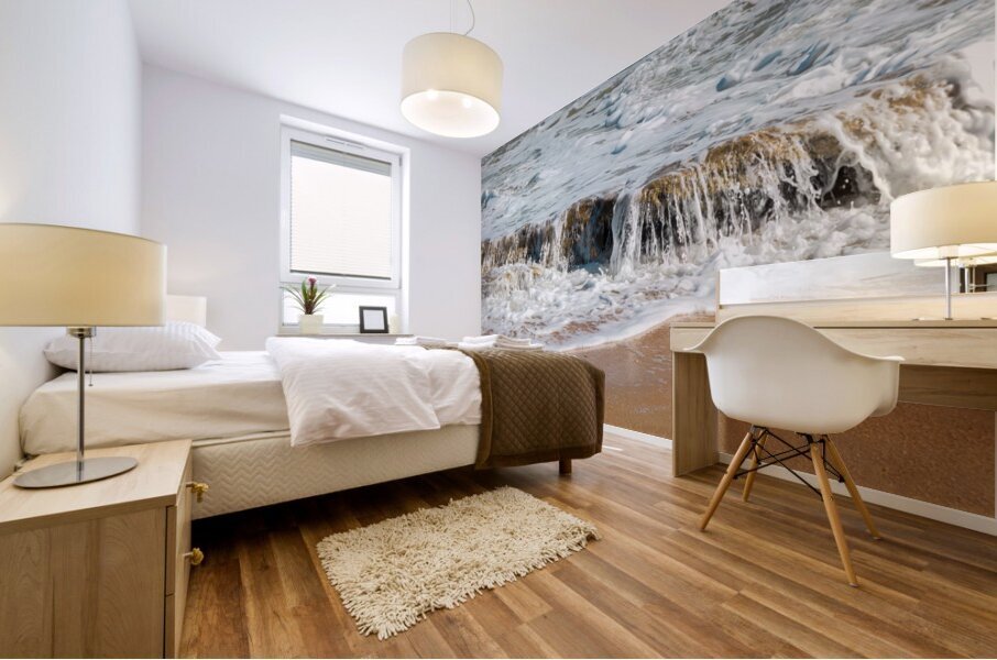 Precious Jewels in the Surf Mural print