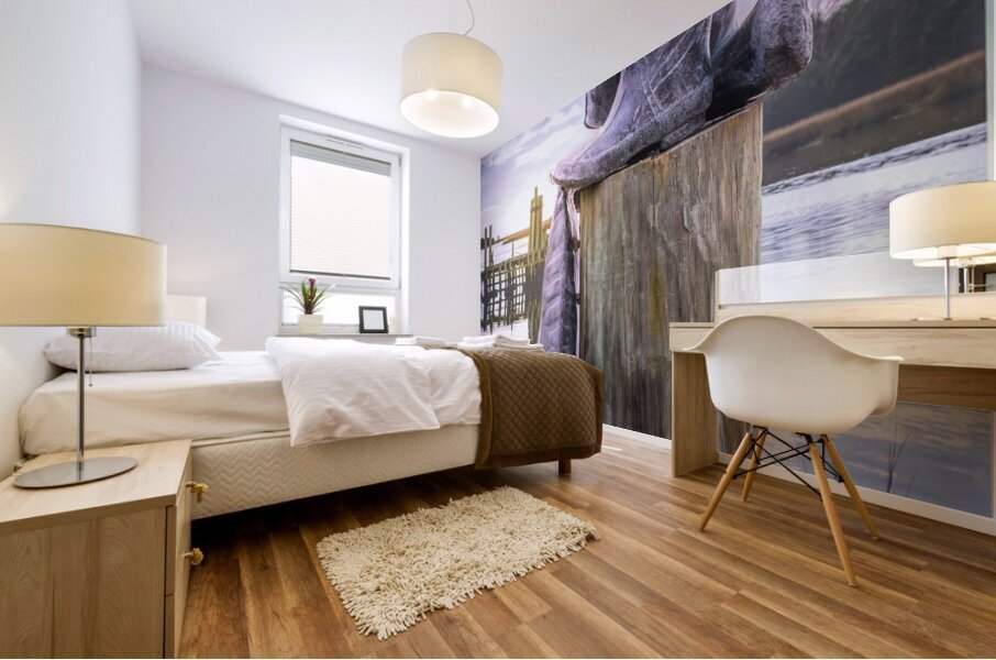 Seamens Memorial Boots Mural print