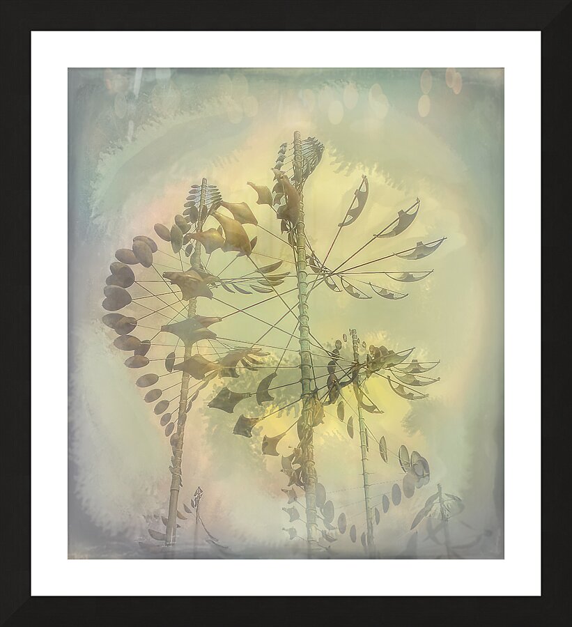 Windcatcher Abstract Art Picture Frame print