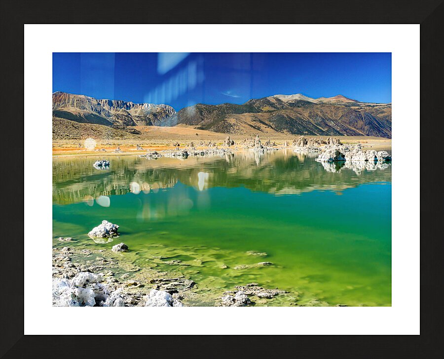 Mono Lake Tufa Statues Picture Frame print