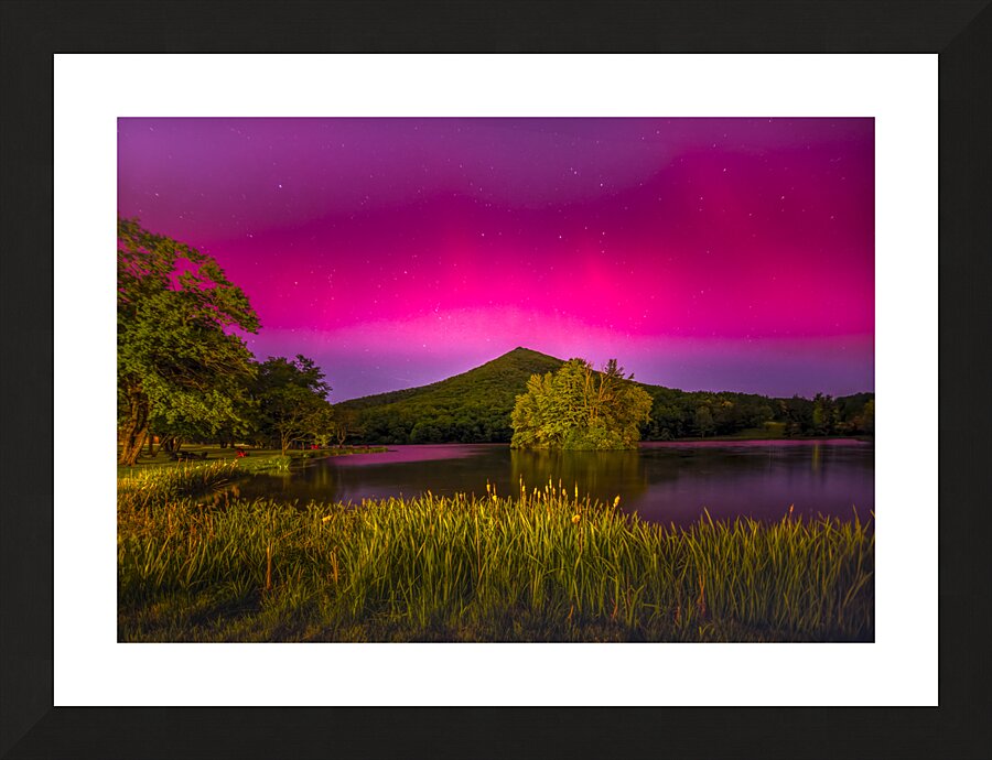 Blue Ridge Parkway Peaks of Otter 1 Picture Frame print