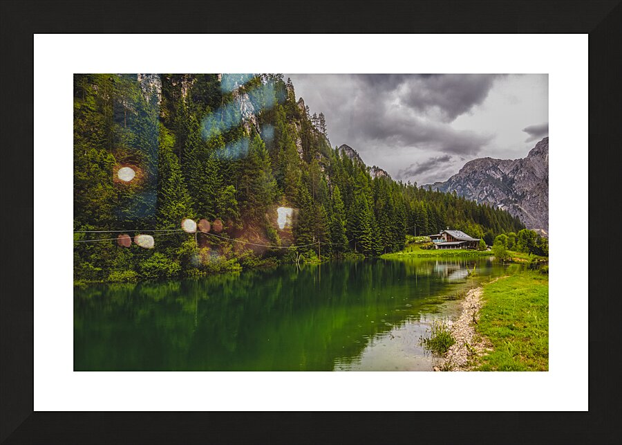 Toblach Hohlenstein Valley Durrensee  Picture Frame print