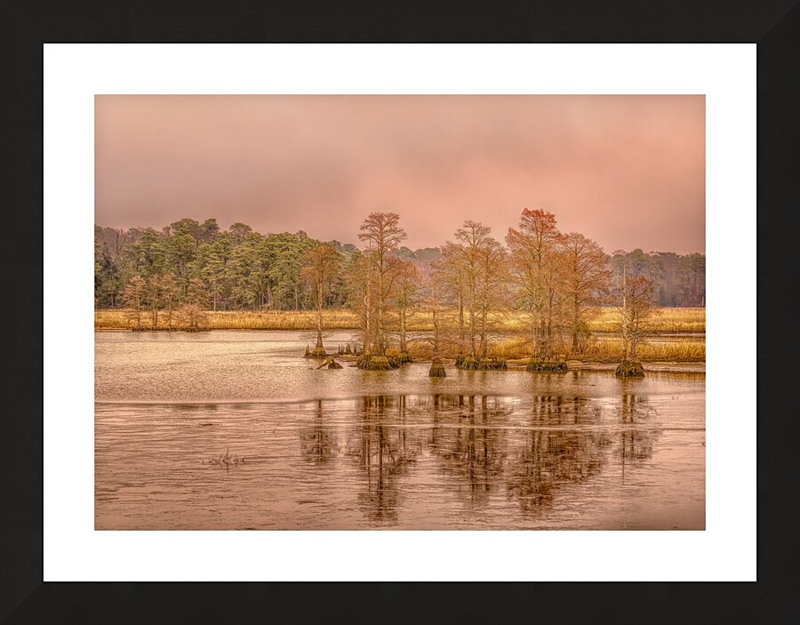 On the Road to Jamestown Picture Frame print