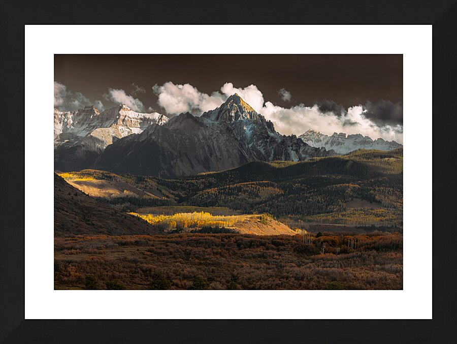 Colorado Dallas Divide Sunset Splendor Picture Frame print