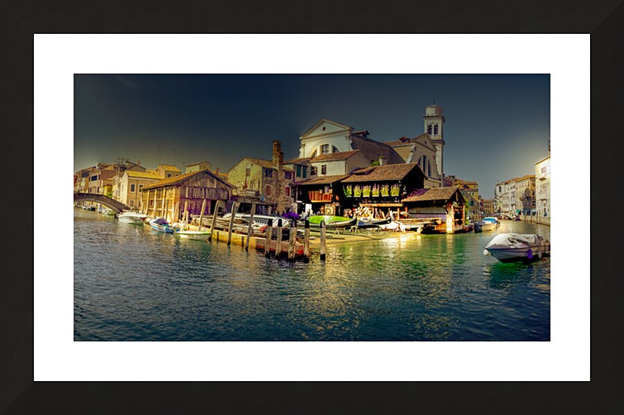 Oldest Square in Venice Italy Picture Frame print