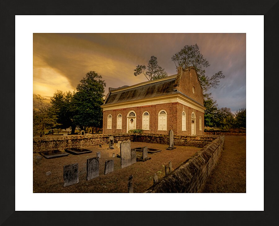 South Carolina St.Stephens Episcopal Church Picture Frame print